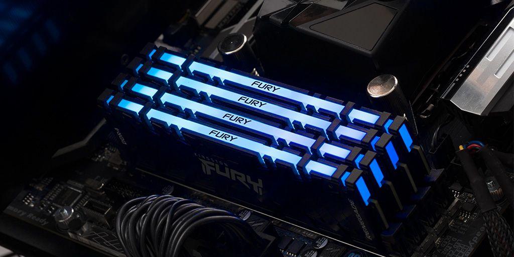 Memória RAM KINGSTON FURY Renegade RGB KF440C19RB2A/8 (4000 MHz - 8 GB - DIMM), miniatura 17