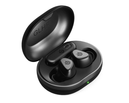 Headset Gaming STEELSERIES Arctis GameBuds (Binaural - Sem fios - Intra-aural - Preto)