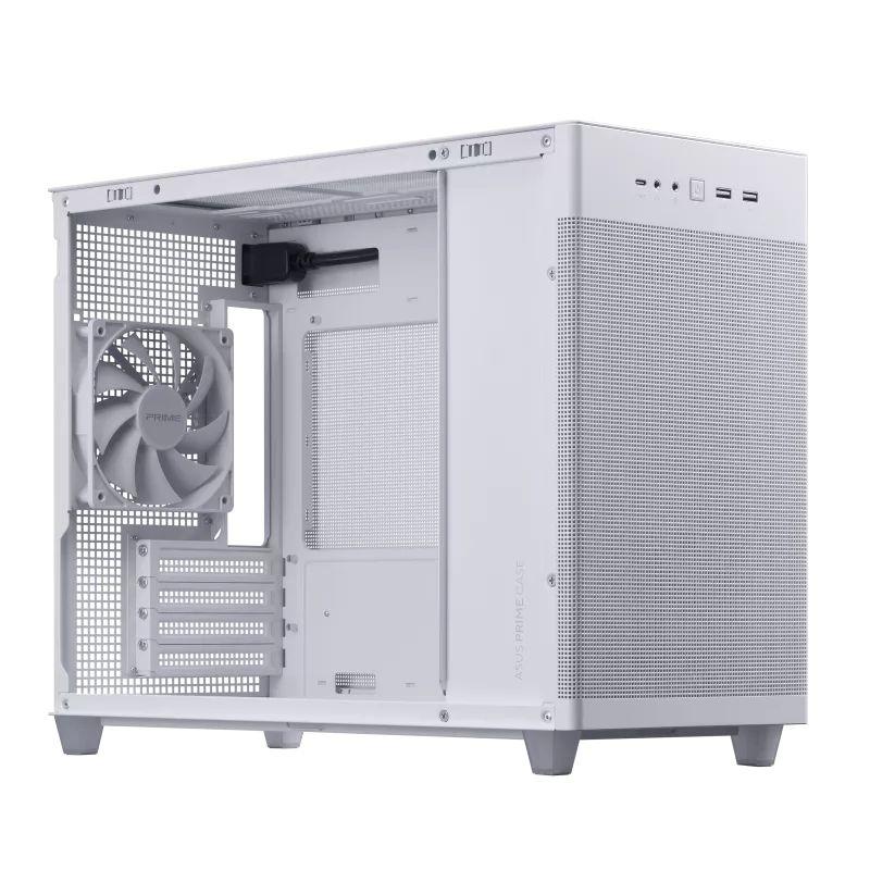 Caixa PC ASUS Prime AP201 TG (micro ATX, Mini-ITX - Mini Tower - Micro-ATX, Mini-ITX - Branco) — miniatura 4