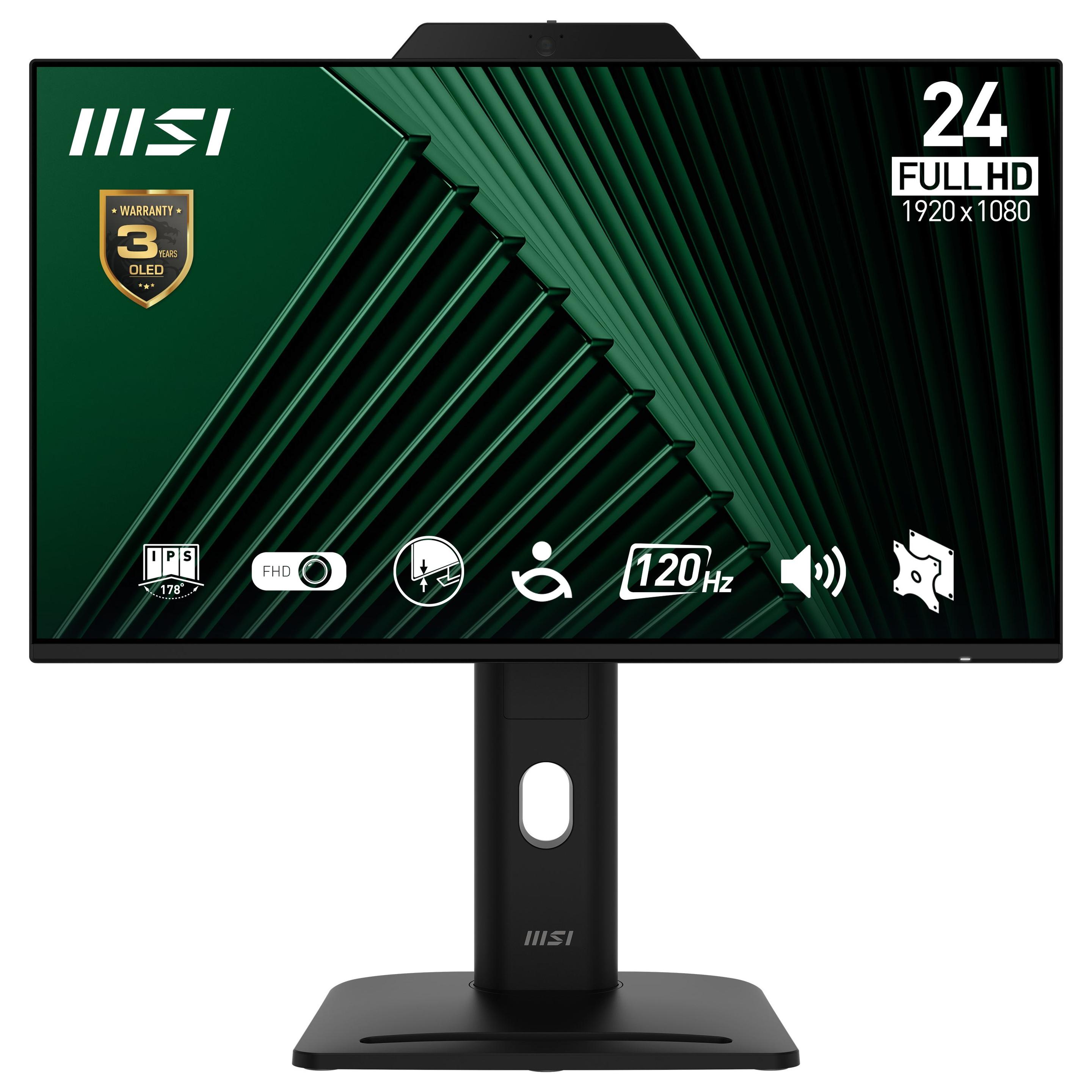 Monitor MSI PRO MP242PMGDE (23,8" - IPS - 120 Hz - Preto)