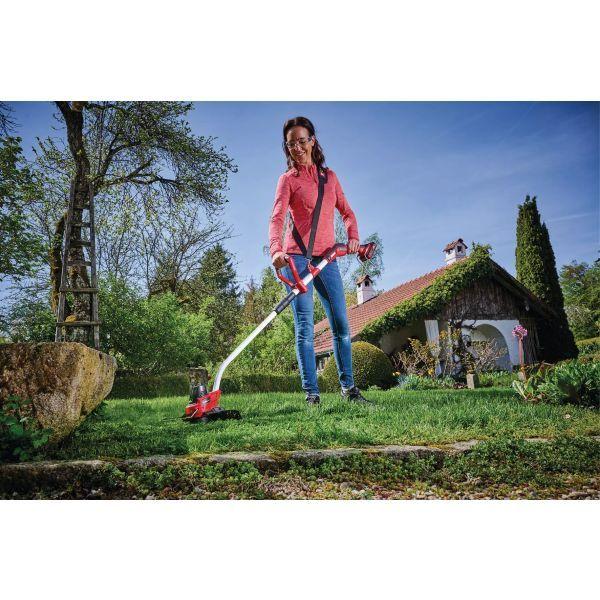 Aparador de Relva a Bateria EINHELL GE-CT 18/33 Li E-Solo (18 V - 33 cm - Vermelho/Preto), miniatura 2