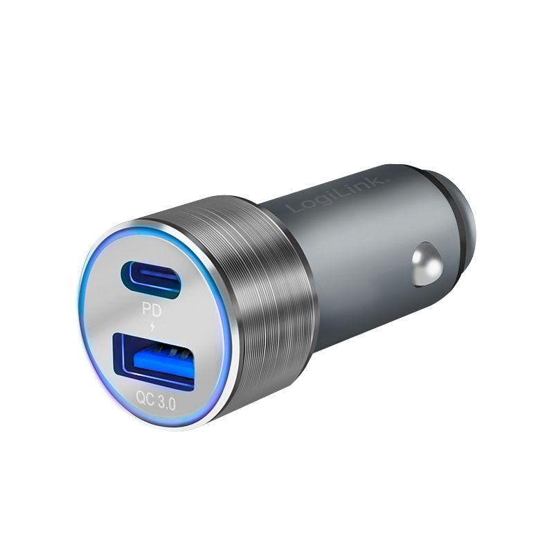 Carregador de Isqueiro LOGILINK PA0252 (36 W - Cinzento), miniatura 2