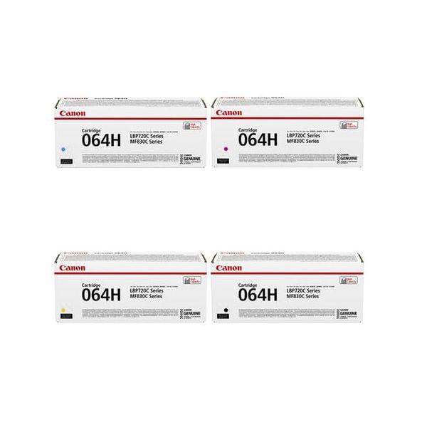 Multipack de Toners CANON 064H (XL - 4 unidades - Preto/Ciano/Magenta/Amarelo), miniatura 2