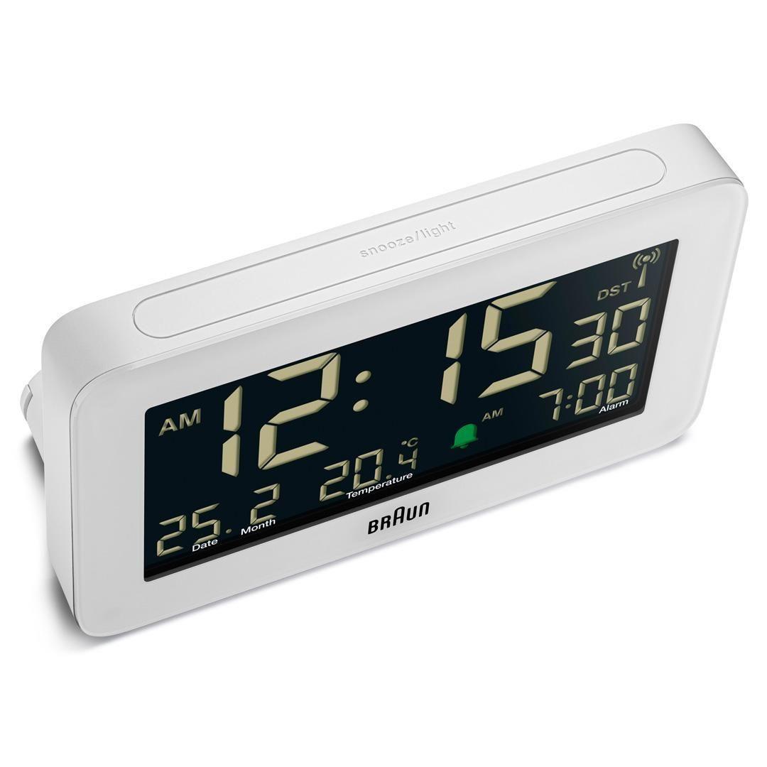 Rádio Despertador BRAUN BC10 DCF-W (Branco) — miniatura 3