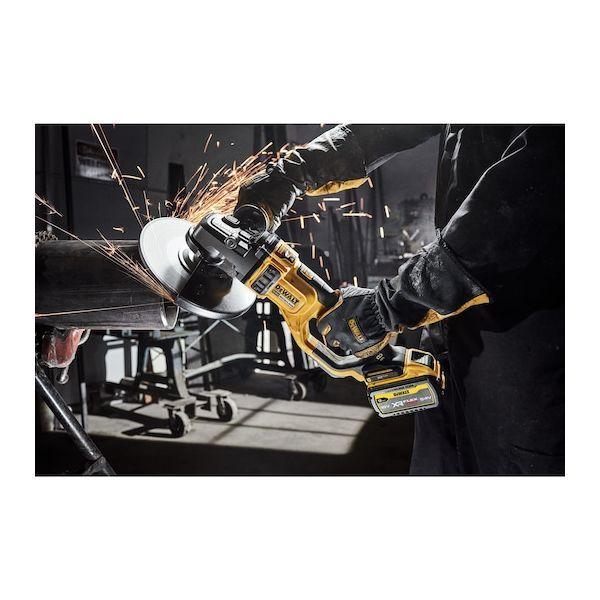 Rebarbadora Angular a Bateria DEWALT DCG460NK-XJ (Até 2800 W - 54 V - Amarelo/Preto), miniatura 5