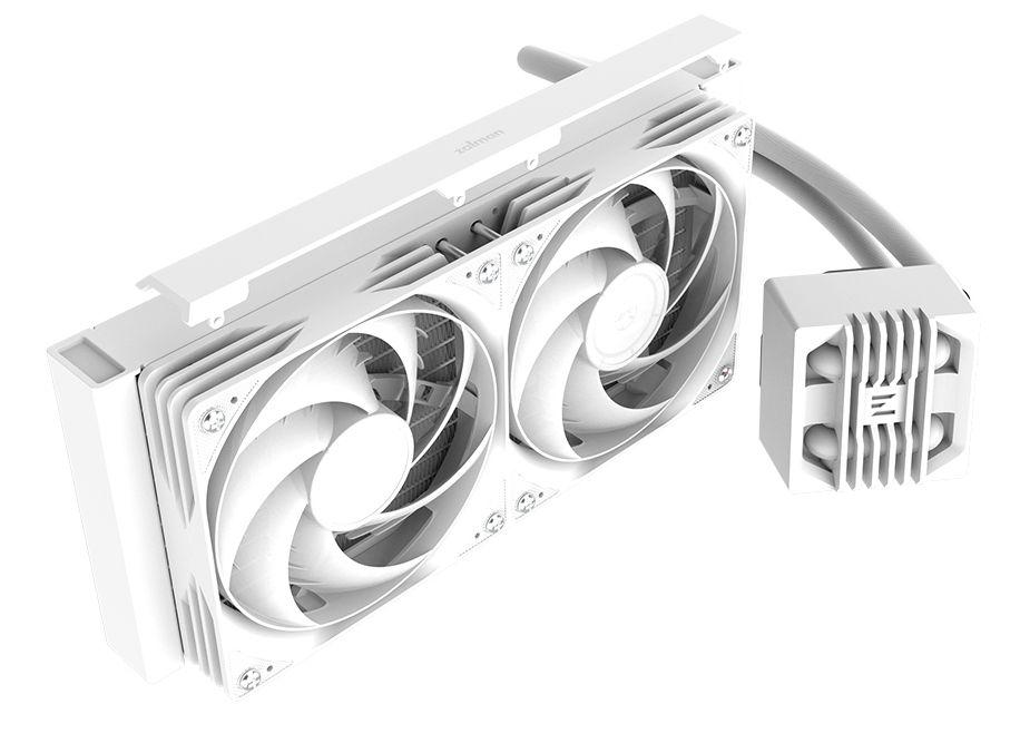 Sistema de Refrigeração Líquida CPU ZALMAN ALPHA2 SE A24 ARGB (120 mm - 2000 RPM - Multi - Branco) — miniatura 2