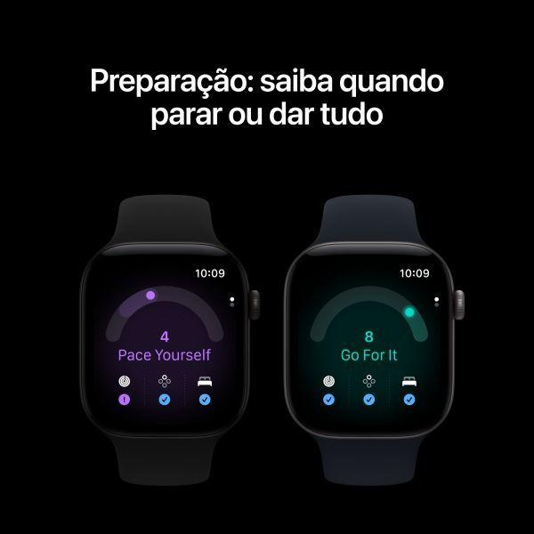 Smartwatch APPLE Watch Series 12 GPS + Cellular (Retangular - watchOS 27 - Apple S11, 2 núcleos - Pulseira Azeitona M/L) — miniatura 5