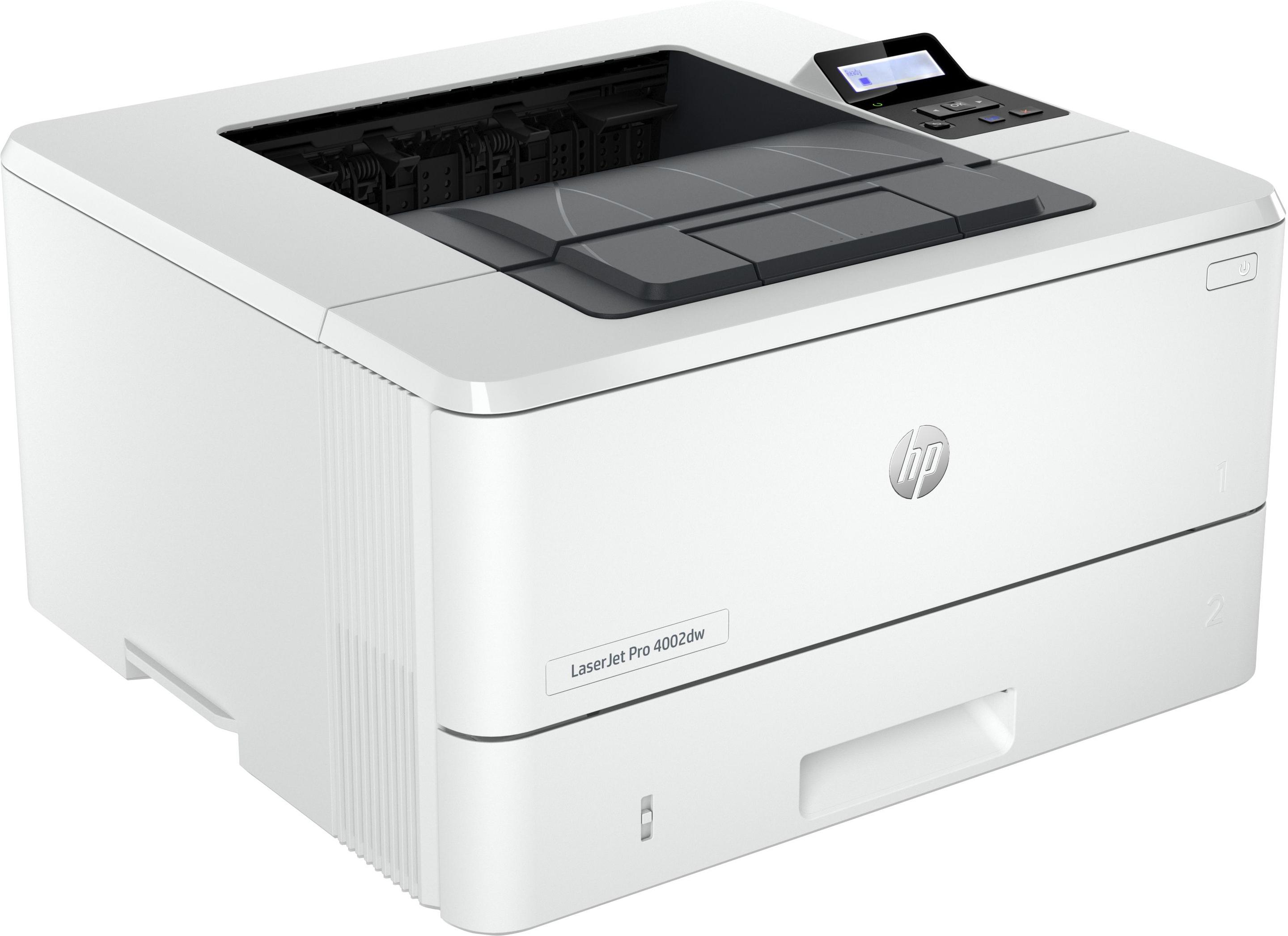 Impressora Laser HP LaserJet Pro 4002dw (A4 - Impressão a preto e branco - 350 folhas - Branco) — miniatura 2