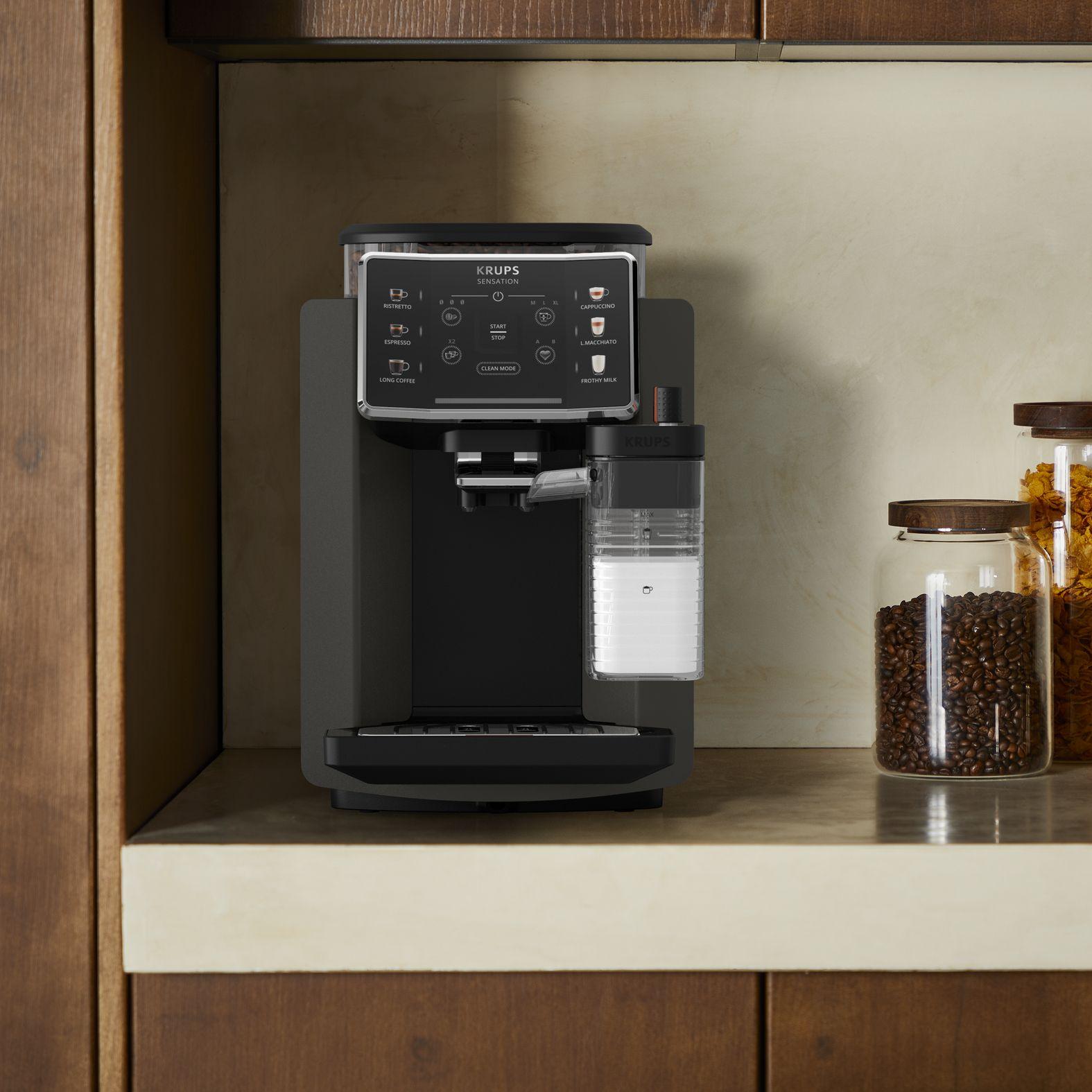 Máquina de Café Expresso Automática KRUPS EA912910 (Grãos de café - 1450 W - 1,7 l - Preto) — miniatura 8
