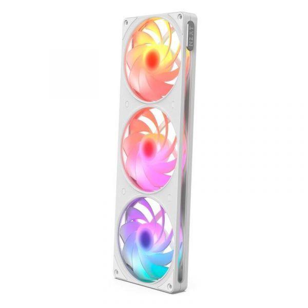 Ventoinha NZXT F360 RGB Reverse (RGB - Branco)