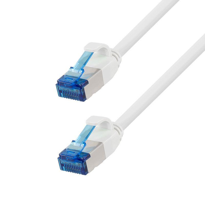 Cabo de Rede LOGILINK CP5071S (5,00 m - Cat.6A - Branco)