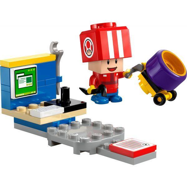 Conjunto de Construção LEGO 30702 Mario Kart – Toad (Pit Crew) (6 anos - Multicor) — miniatura 2