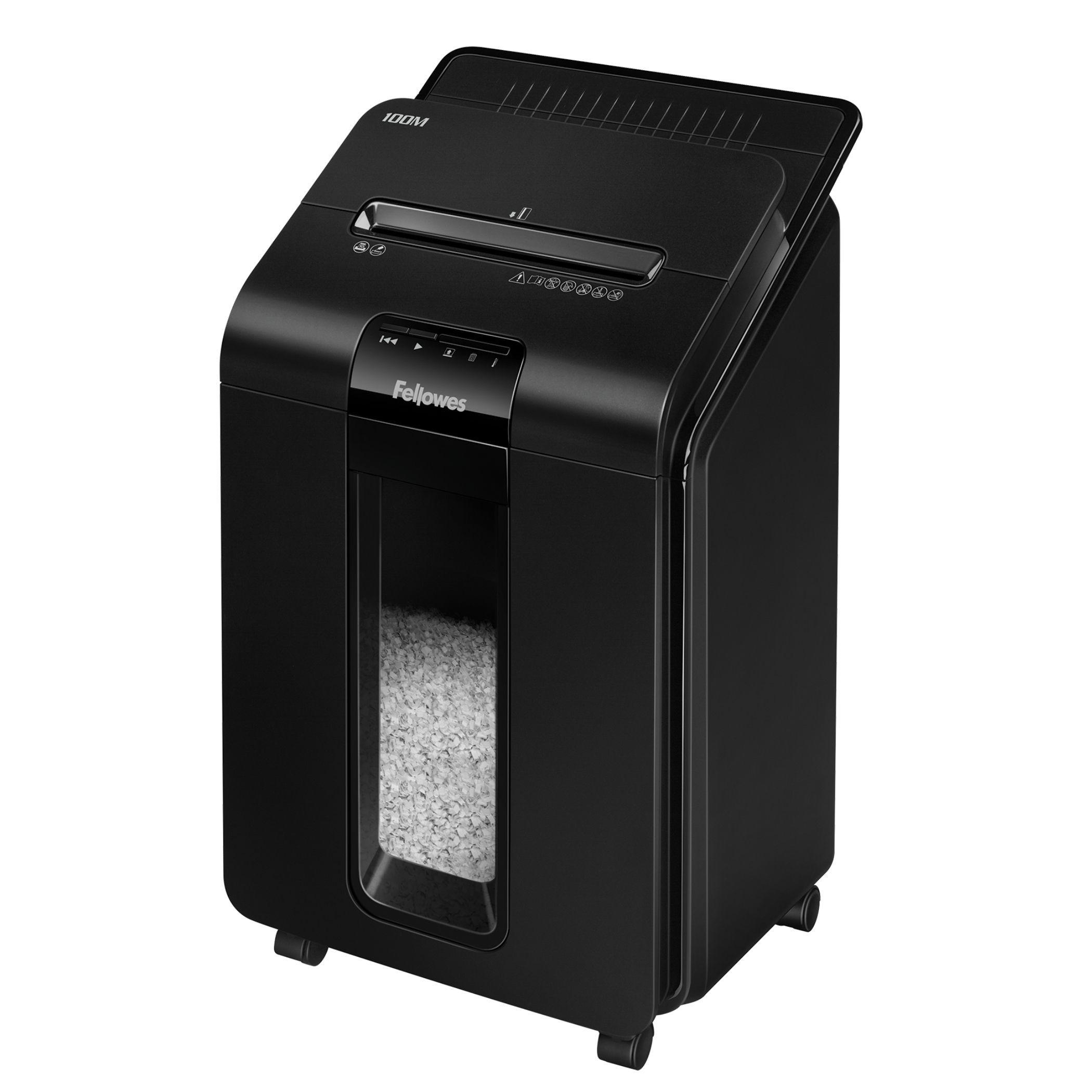 Destruidora de Papel FELLOWES AutoMax 100M (Preto)