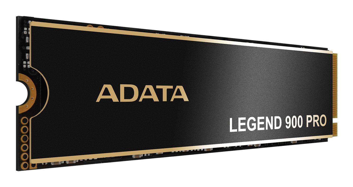 Disco SSD ADATA LEGEND 900 PRO (4 TB - M.2 2280 - PCIe 4.0 NVMe - Preto/Dourado) — miniatura 2