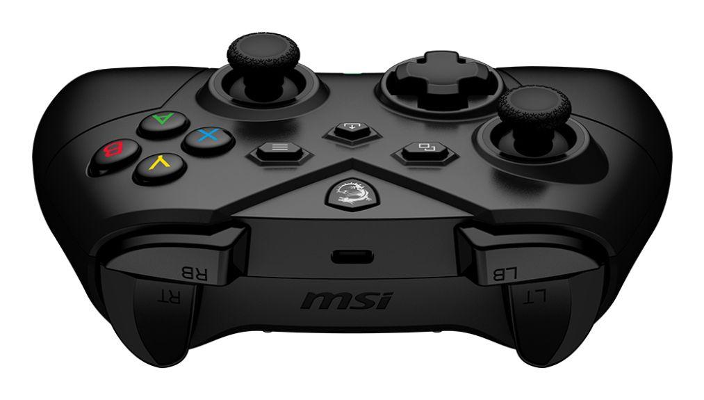 Comando MSI FORCE GC300 W (PC e Android - Com fios e sem fios - Preto) — miniatura 2