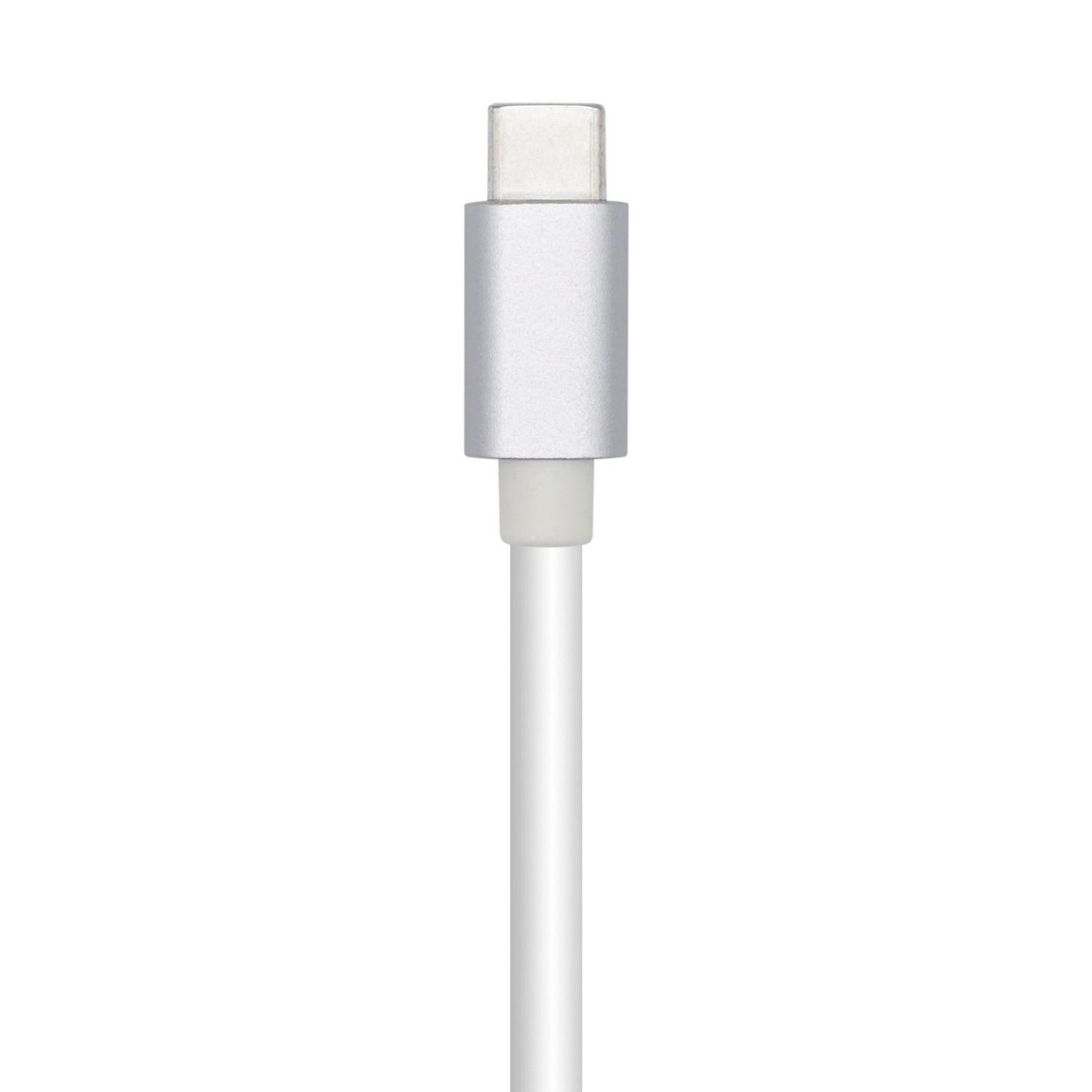 Conversor de Rede USB-C AISENS A109-0505 (USB Type-C - 1000 Mbit/s - Prateado), miniatura 3