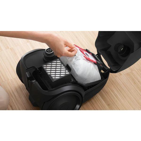 Aspirador com Saco BOSCH Série 2 BGDS2CHAMP (Altura 36,7 cm - 3,5 L - Aspirador com saco - Preto), miniatura 5