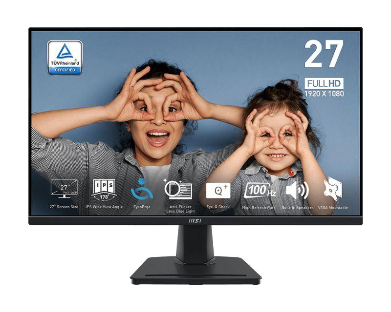 Monitor MSI PRO MP275QDE (27" - IPS - 100 Hz - Preto)