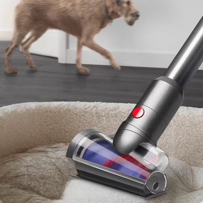 Aspirador Vertical DYSON V12 Detect Slim Submarine (Altura 124,7 cm - Níquel e Amarelo) — miniatura 5
