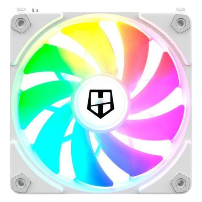 Ventoinha para Caixa PC NOX Hummer Easy Link (LED ARGB multicolor - Branco) — miniatura 2