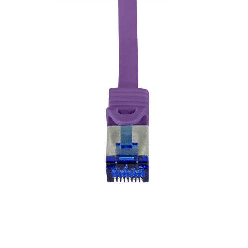 Cabo de Rede LOGILINK C6A059S (2 m - Cat6A - RJ-45 - Violeta) — miniatura 3