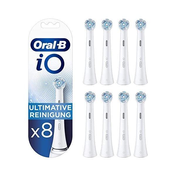 Cabeças de Escova de Dentes BRAUN Oral-B iO Ultimate Clean IOUR8W (Branco)