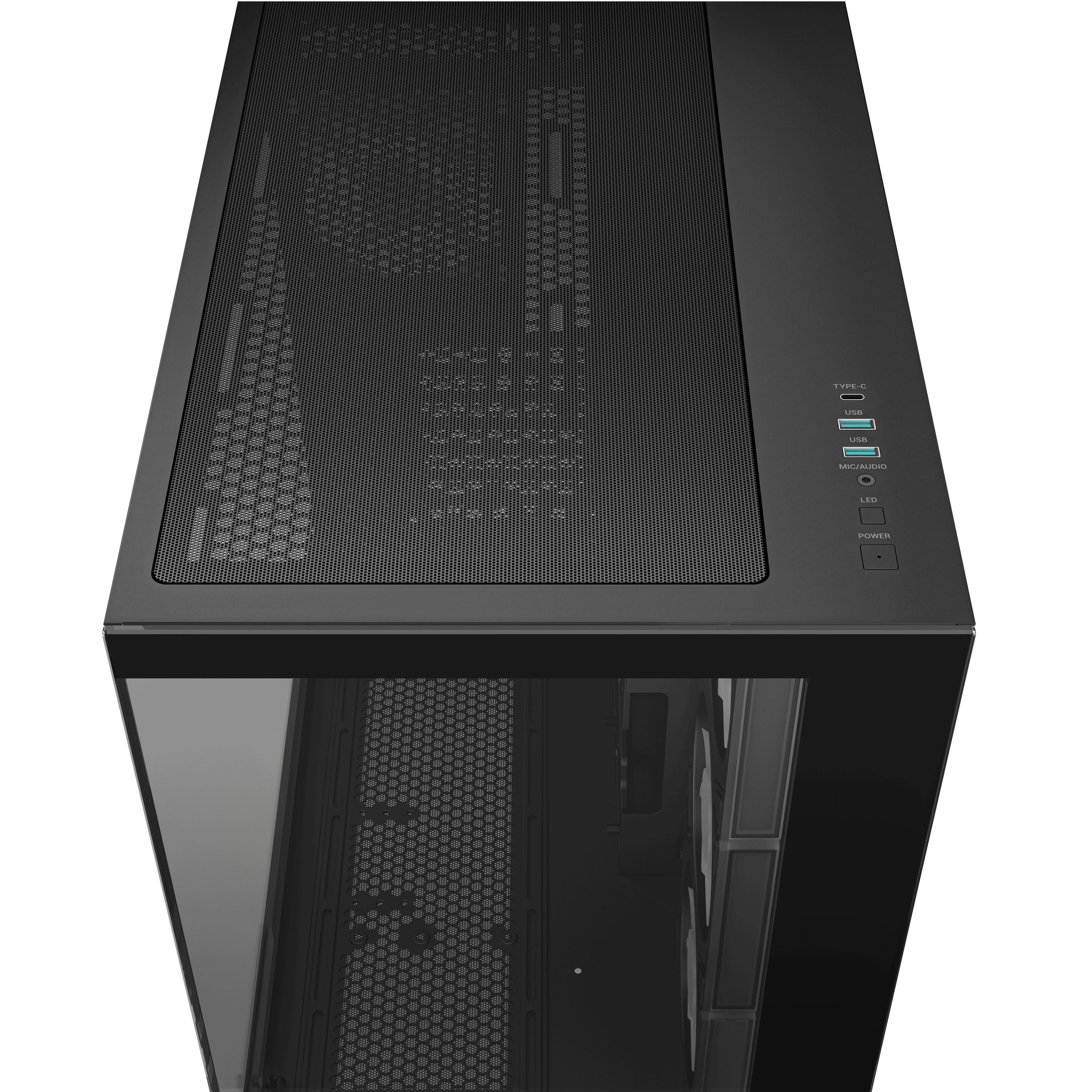 Caixa PC DEEPCOOL CG530 4F (ATX, ITX, micro ATX - ATX e PS2 - Midi Tower - Preto) — miniatura 9