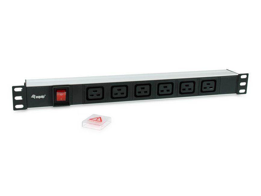 Unidade de Distribuição de Energia (PDU) EQUIP 333319 (C20 - Preto), miniatura 2