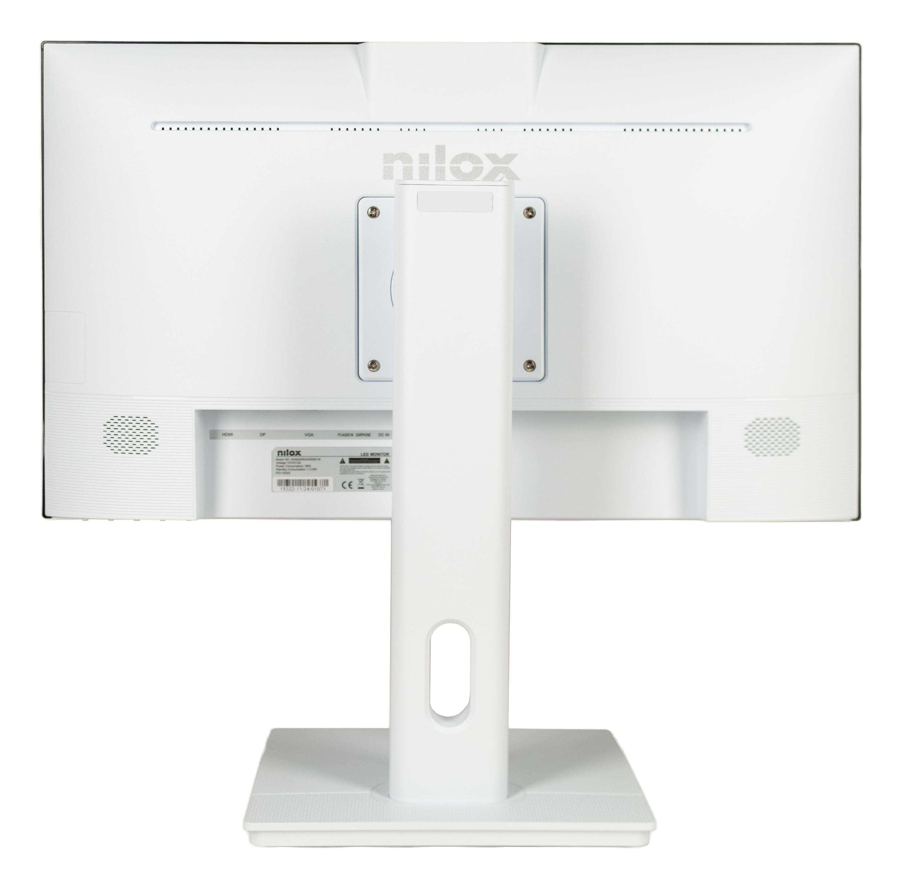 Monitor NILOX NXM24REGWEB01W (23,8" - IPS - 75 Hz - Branco) — miniatura 4