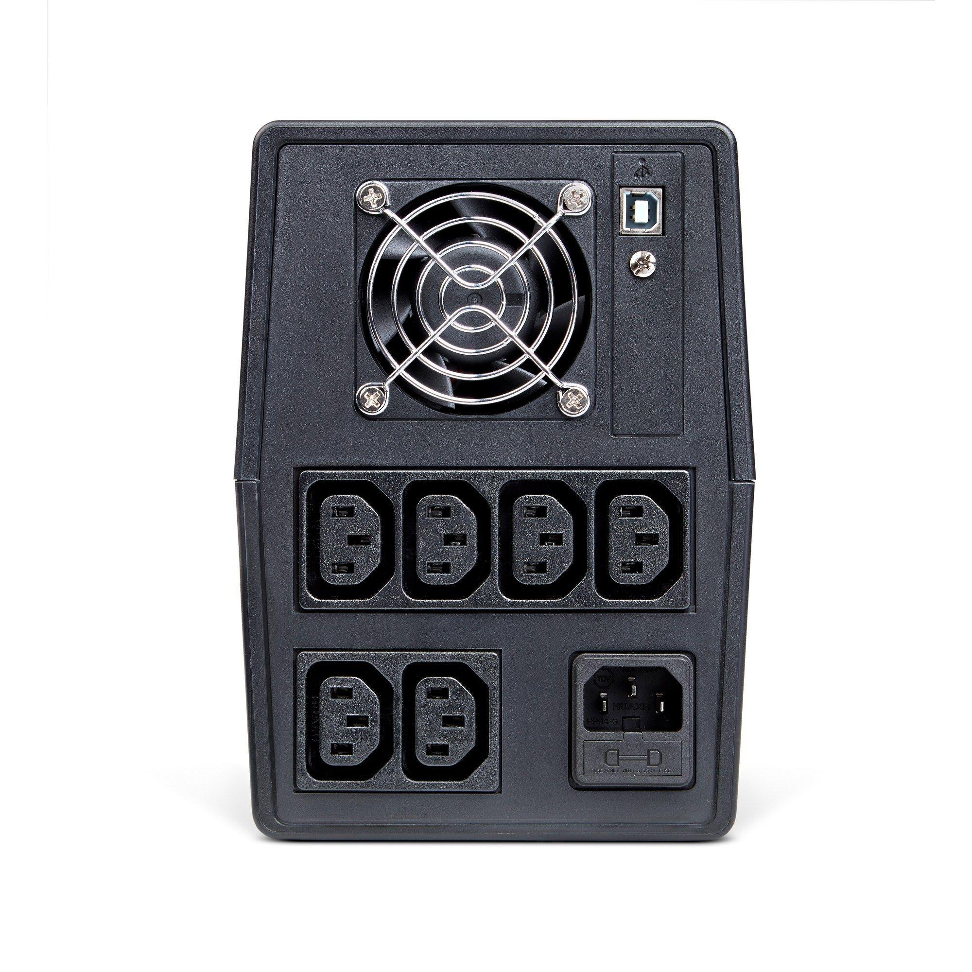 UPS SALICRU SPS 1500 ONE BL IEC (USB Type-B - Preto), miniatura 3