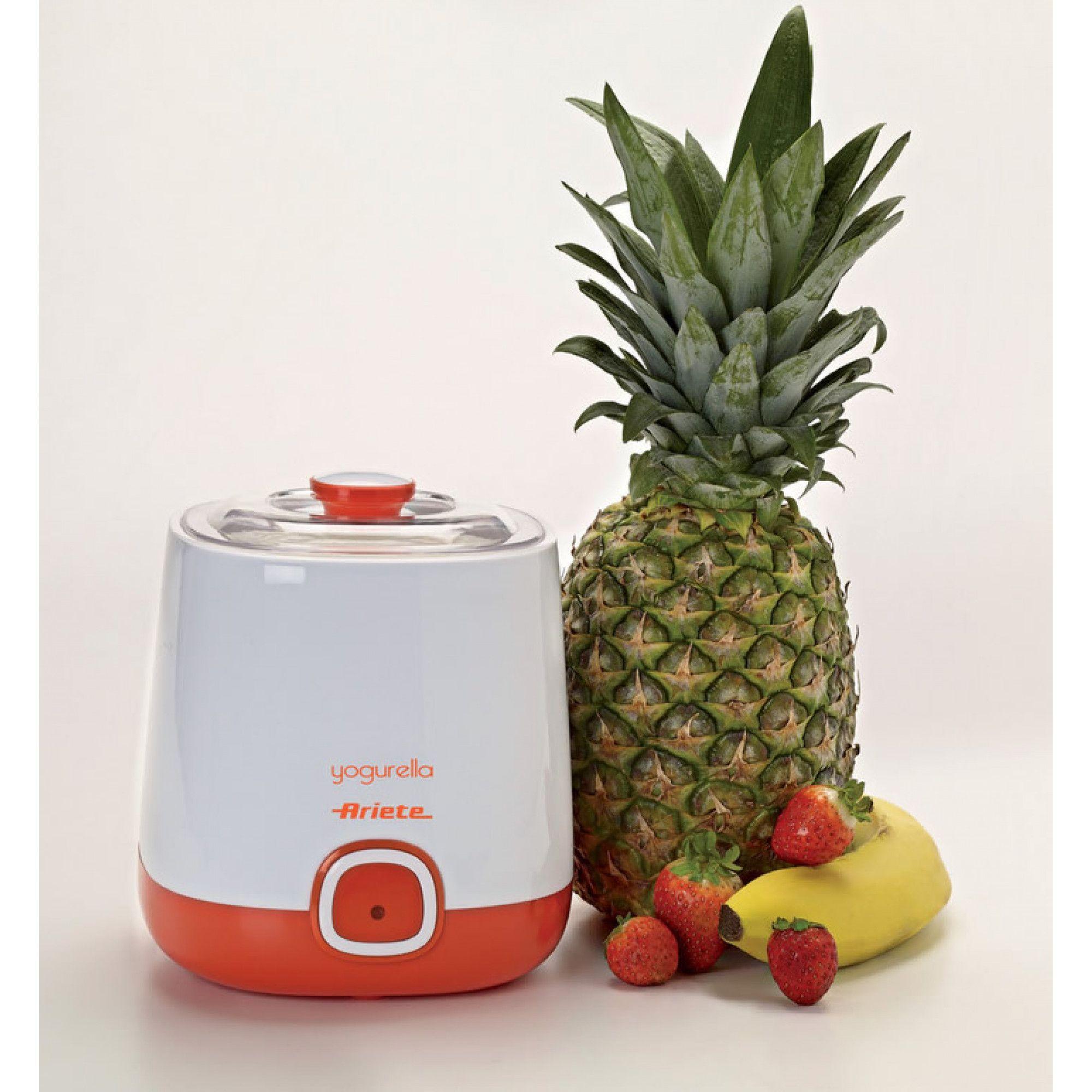 Iogurteira ARIETE 621 (Altura 19 cm - Branco e Laranja), miniatura 3