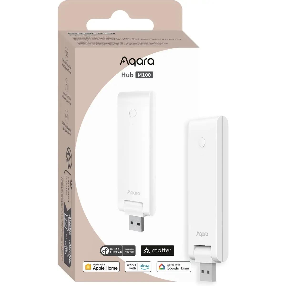 Hub de Domótica AQARA M100 (Matter - Wi-Fi 6 - Zigbee - Thread) — miniatura 4