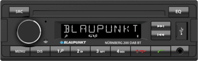 Auto-rádio BLAUPUNKT Nürnberg 200 DAB BT (Bluetooth)