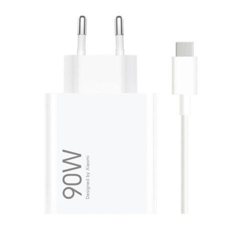 Carregador de Parede XIAOMI HyperCharge Combo 90W (90 W - GaN - Branco)