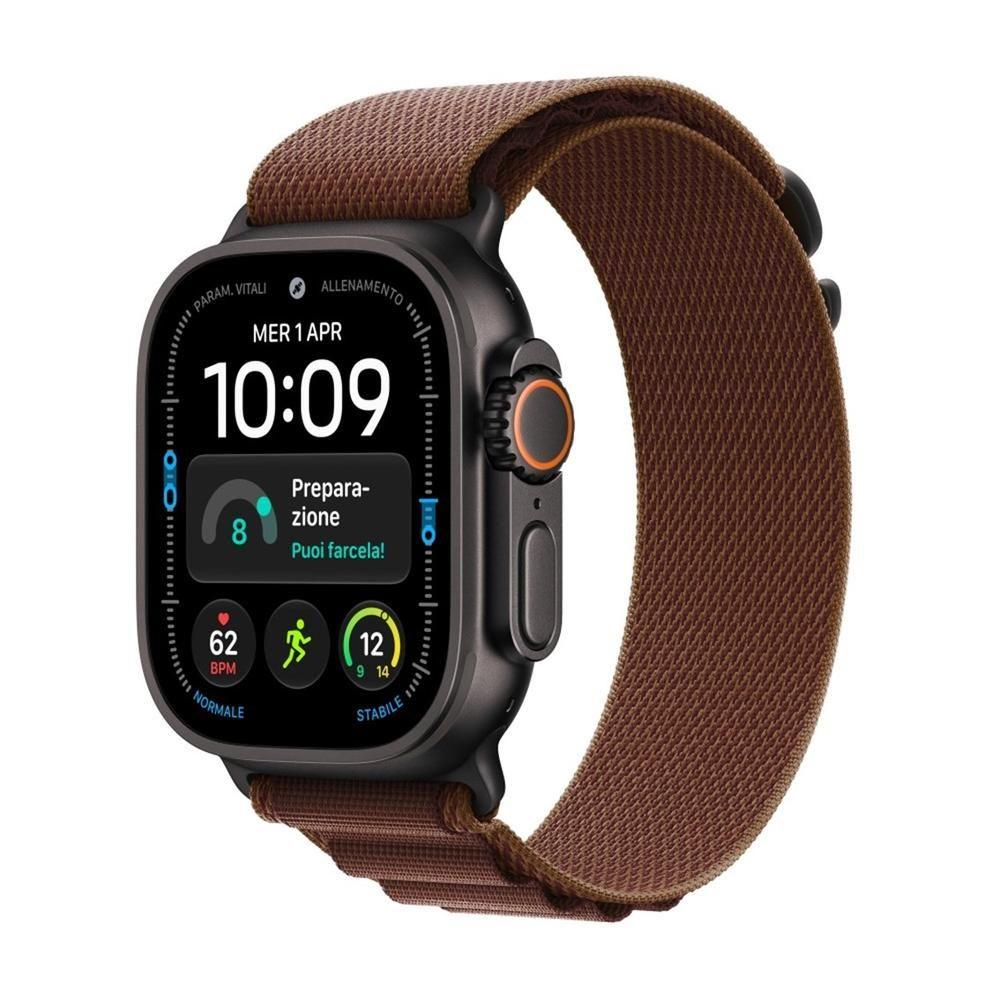 Smartwatch APPLE Watch Ultra 4 GPS + Cellular (Retangular - watchOS 27 - Apple S11 - Pulseira Alpine Bordô M)