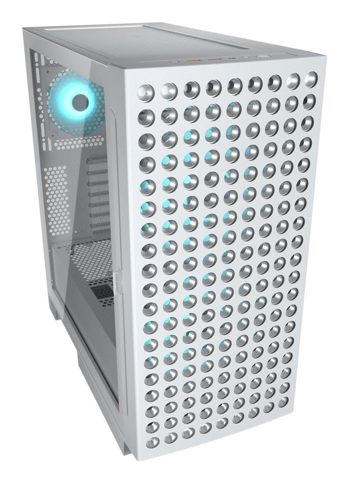 Caixa PC COUGAR Airface ECO RGB CGR-5YA2W-RGB (Midi Tower - 190 mm - 390 mm - Branco), miniatura 2