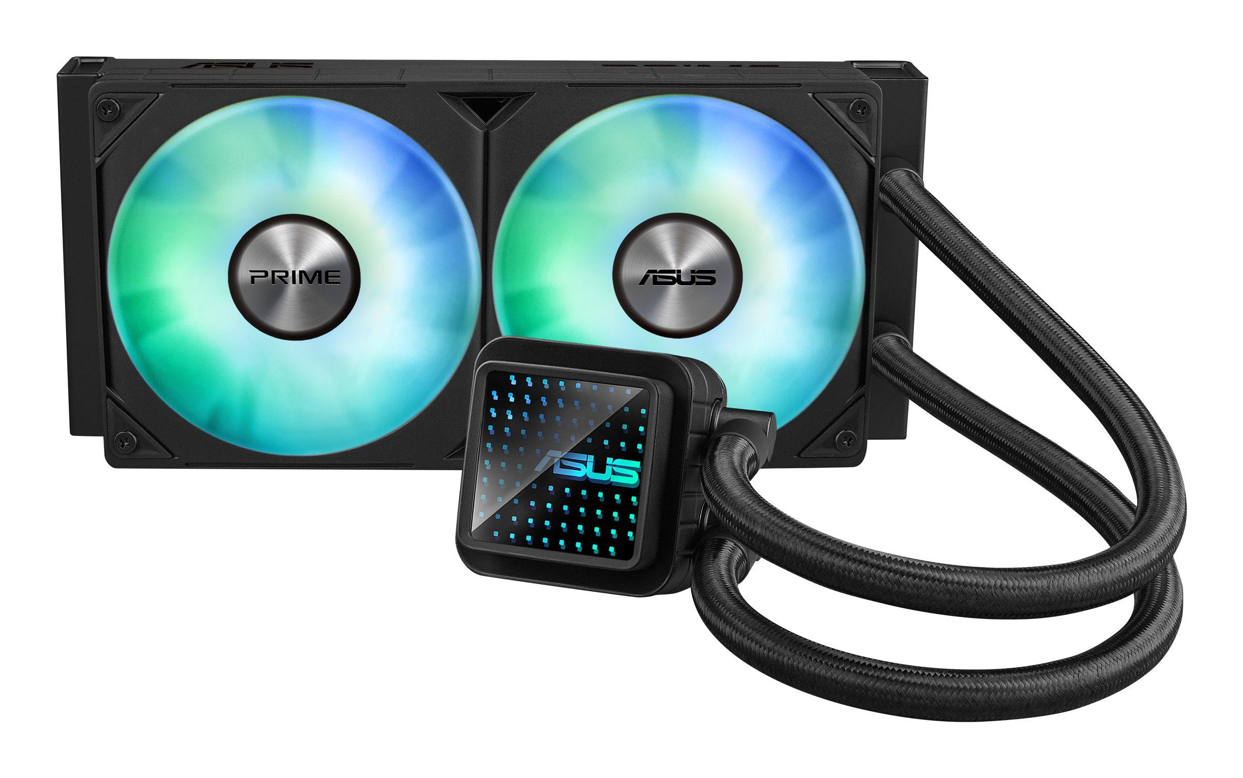 Kit de Refrigeração Líquida ASUS Prime LC 240 ARGB (12 cm - 2200 RPM - Multi - Preto) — miniatura 2