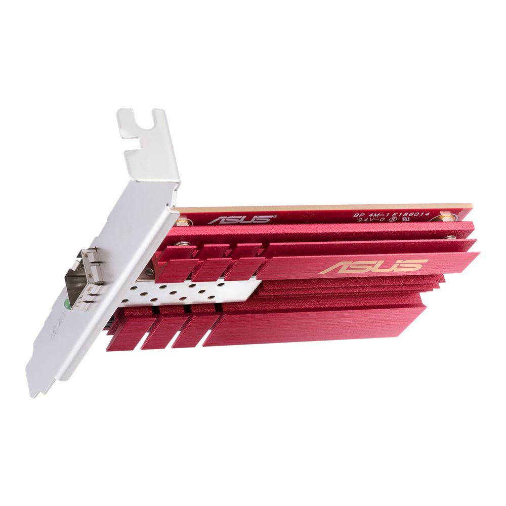 Placa de Rede PCIe ASUS XG-C100F (10 Gigabit Ethernet - PCI Express - 10000 Mbit/s - Vermelho) — miniatura 4