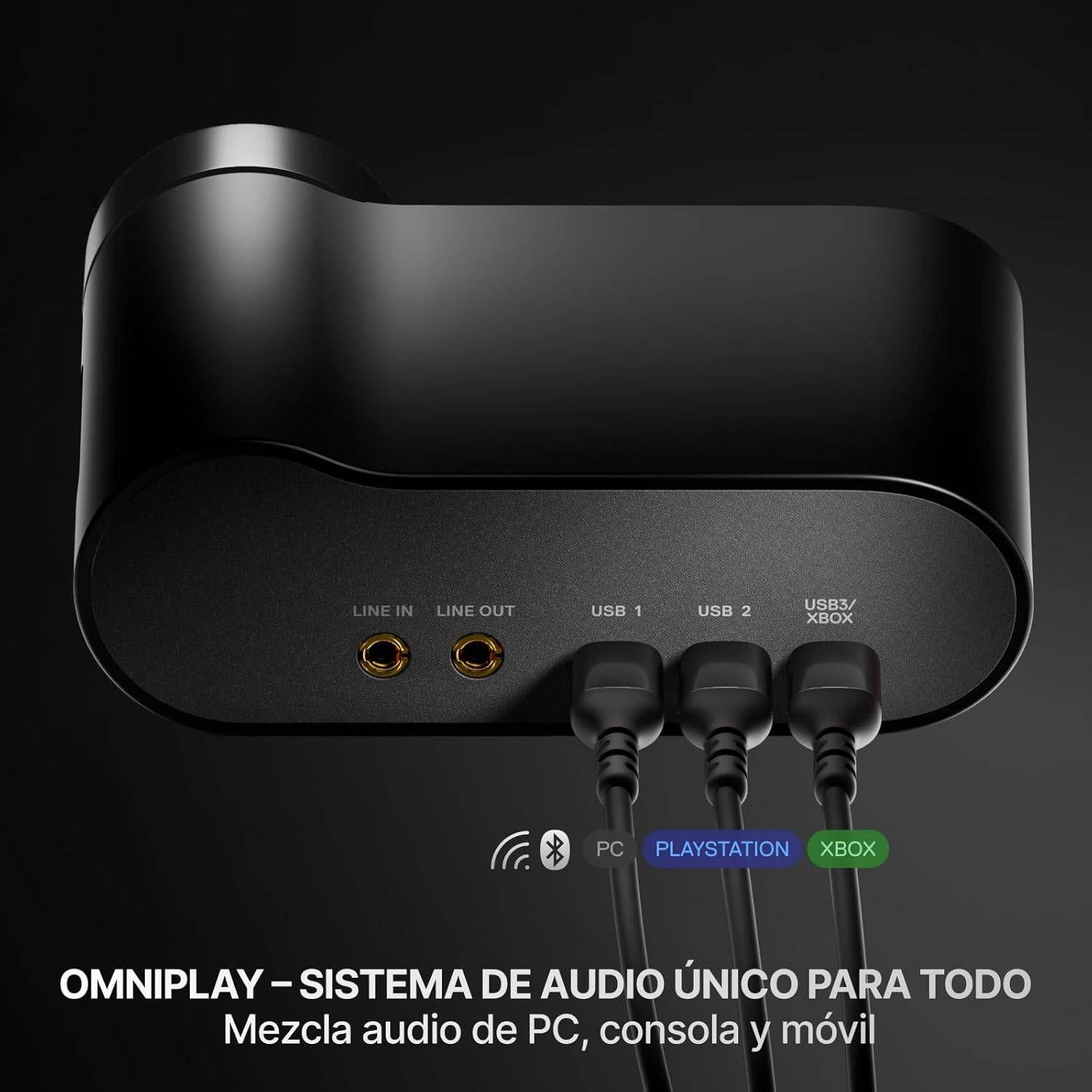 Headset Gaming STEELSERIES Arctis Nova Elite (Binaural - Sem fios - 4 cm - Preto), miniatura 6