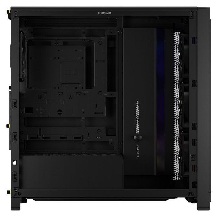 Caixa PC CORSAIR FRAME 4000X RS ARGB (Midi Tower - Aço, vidro temperado, plástico - 17 cm - Preto) — miniatura 2