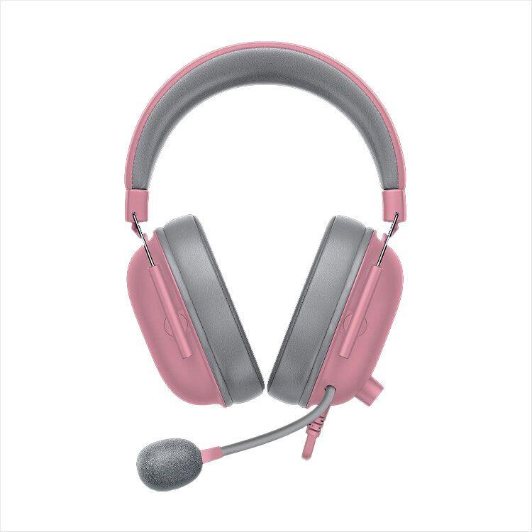 Headset Gaming RAZER BlackShark V2 X Quartz PlayStation (Binaural - Com fios - Circum-aural - Rosa), miniatura 4