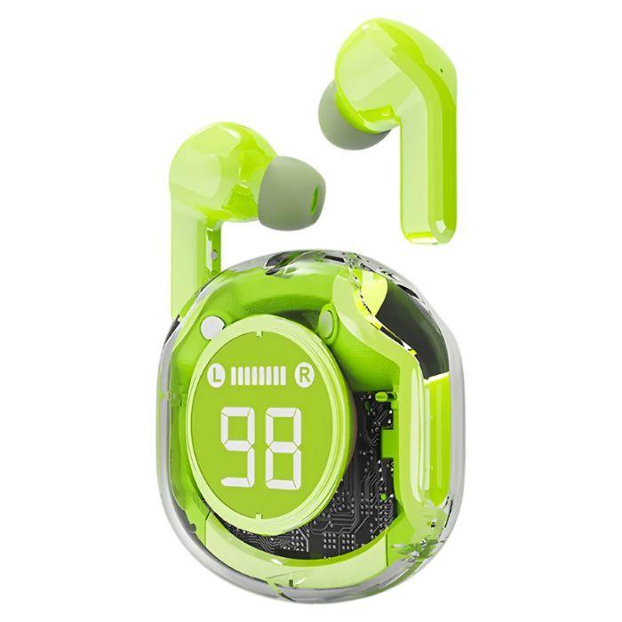 Auscultadores GEMBIRD TWST-01-G (True Wireless Stereo - Bluetooth - Intra-auricular - Verde), miniatura 2