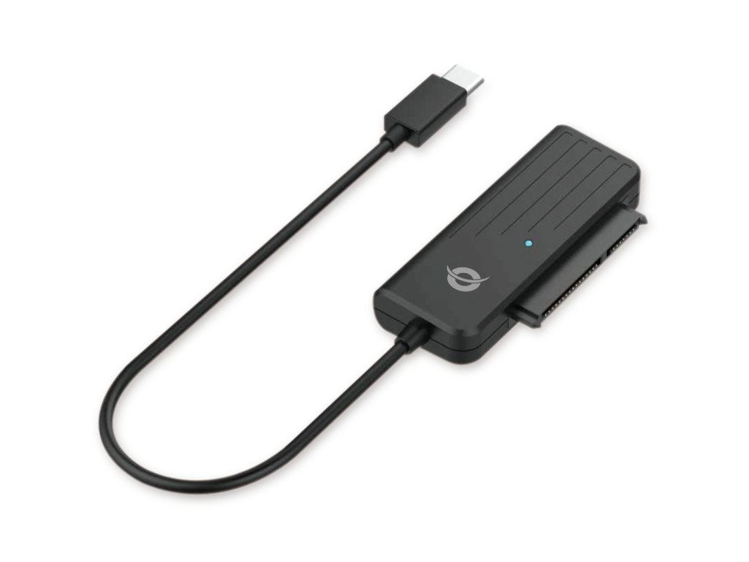 Adaptador USB-C para SATA CONCEPTRONIC ABBY02B (Preto)