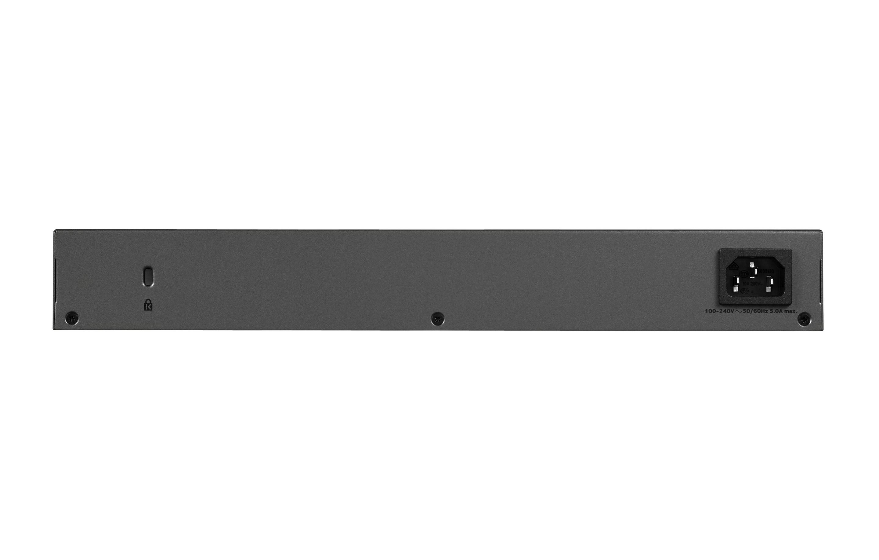 Switch Gerido NETGEAR GS510TPP-100EUS (Gigabit Ethernet - 10, 100, 1000 Mbit/s - 1,5 MB - Preto) — miniatura 2