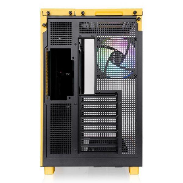 Caixa PC THERMALTAKE View 380 XL TG ARGB (ATX, micro ATX, Mini-ITX - PS2 - 2.5" - Amarelo) — miniatura 5