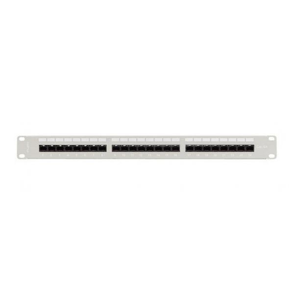 Painel de Ligações LANBERG PPUA-1124-S (RJ45 - 19 polegadas - Cinzento) — miniatura 3