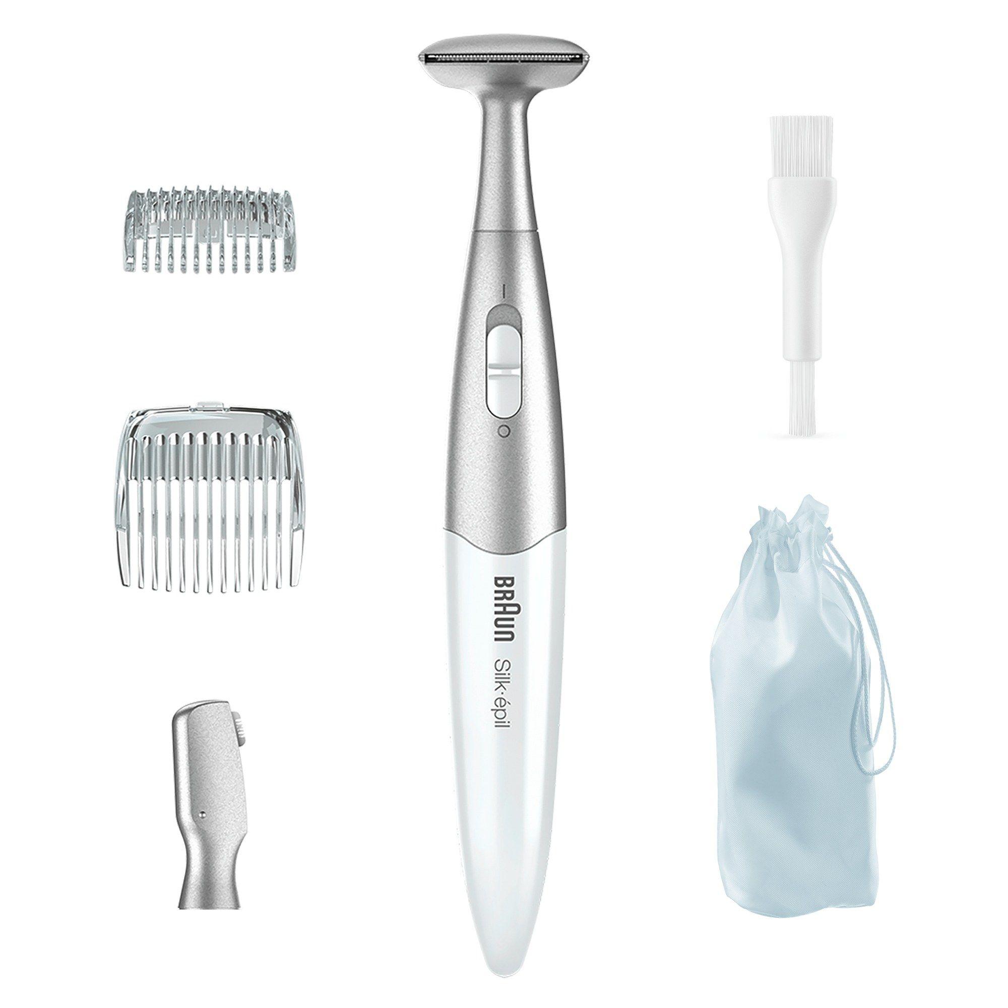 Depiladora de Linha de Biquíni BRAUN FG1100 (Branco e Prateado), miniatura 3
