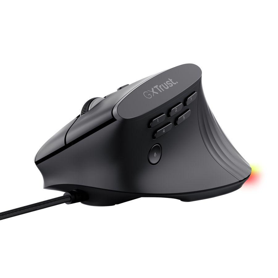 Rato TRUST GXT 145 Rexxa (Mão direita - 12800 DPI - USB Type-A - Preto), miniatura 2