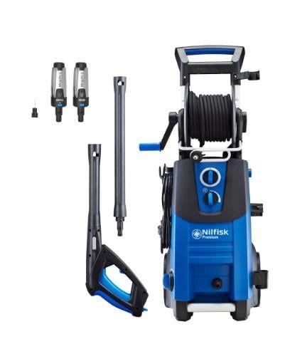 Máquina de Lavar Alta Pressão NILFISK Premium 190-12 (Azul e Preto)