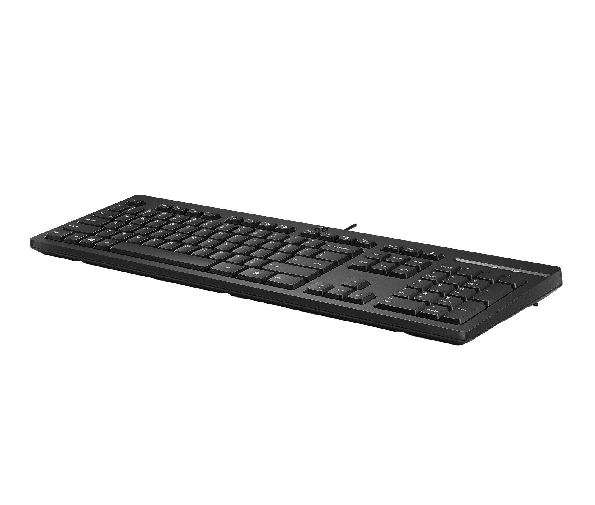 Teclado HP 125 G2 (Plunger key switch - Tamanho completo - USB - Preto) — miniatura 9